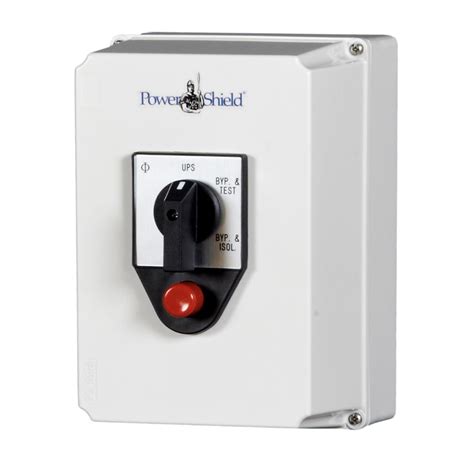 electrical box with bypass switch|external bypass switch for ups.